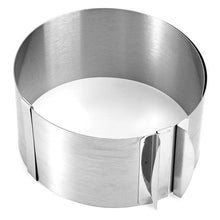 Charger l'image dans la galerie, Stainless Steel Adjustable Cake Mold Rings
